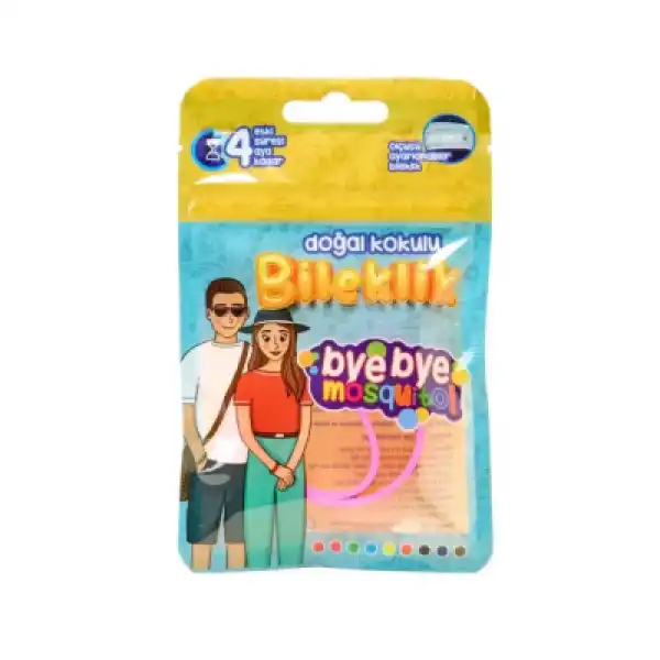 Bye Bye Mosquito Yetişkin Sivrisinek Kovucu Bileklik
