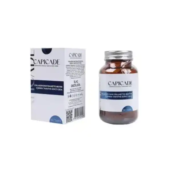 Capicade Collagen Saw Palmetto Biotin 60 Tablet