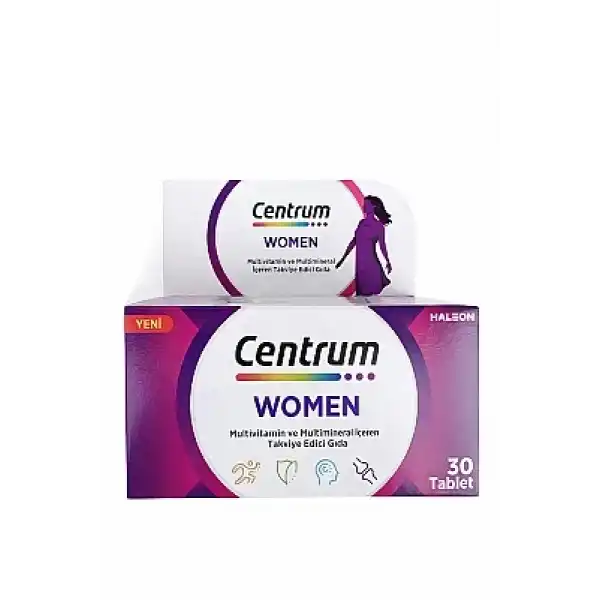 Centrum Women Multivitamin ve Multimineral 30 Tablet