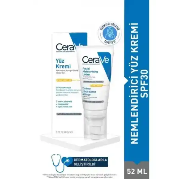 Cerave Spf 30 Yüz Kremi 52 ml