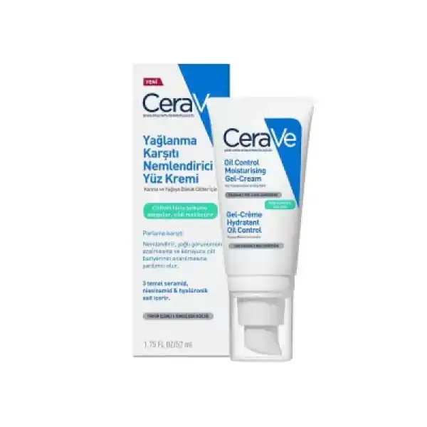 Cerave Yağlanma Karşıtı Nemlendirici Yüz Kremi 52 ml