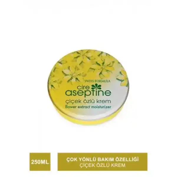 Cire Aseptine Çiçek Özlü Krem Teneke 250 ml