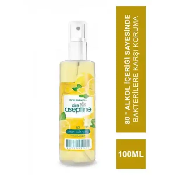 Cire Aseptine Limon Kolonyası Sprey 100 ml