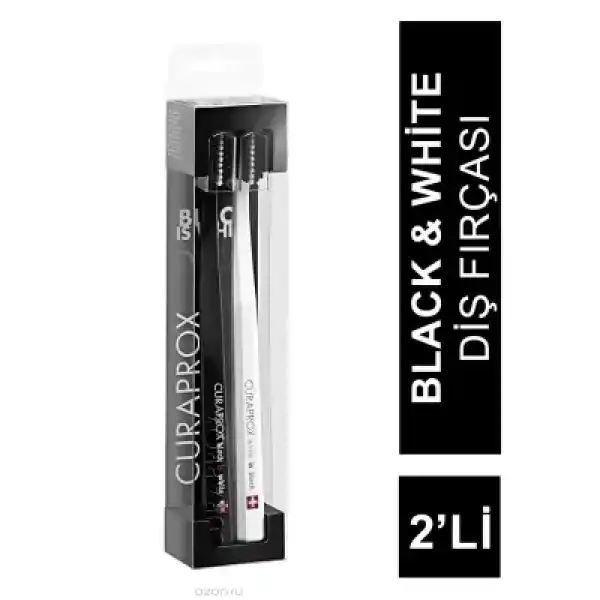 Curaprox Black&White Edition 2li Diş Fırçası