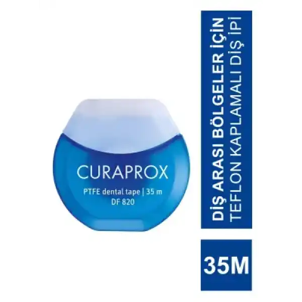 Curaprox DF 820 Teflon Diş İpi