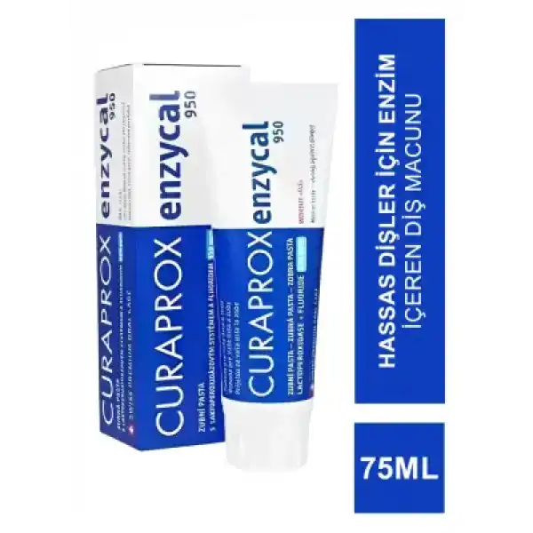Curaprox Enzycal 950 PPM Diş Macunu 75ml