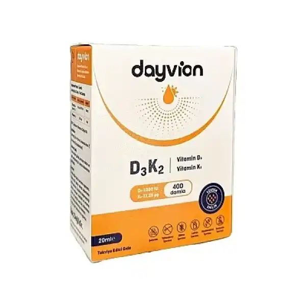 Dayvıon D3 K2 Damla 20 ML