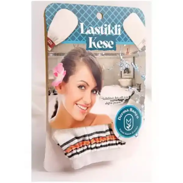 Derma Banyo Lastikli Kese ( B3560 )