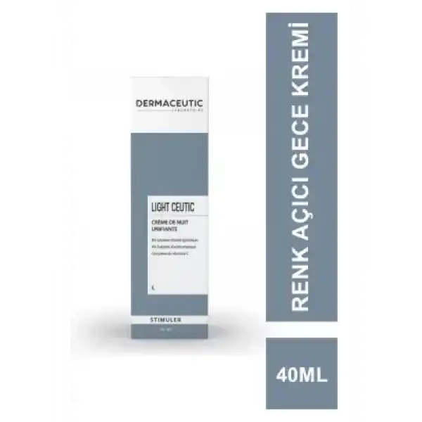 Dermaceutic Light Ceutic Renk Açıcı Gece Kremi 40 ml