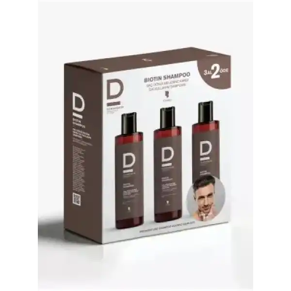 Dermoskin Biotin Şampuan Erkek 200 ml 3 Al 2 Öde