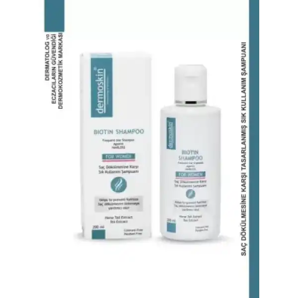 Dermoskin Biotin Şampuan Kadın 200 ml