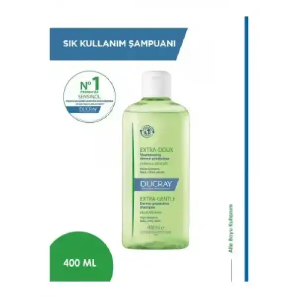 Ducray Extra Doux Shampoo Günlük Şampuan