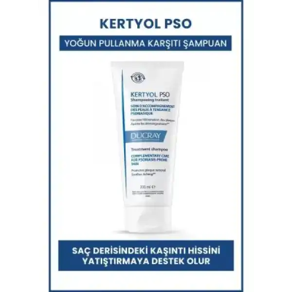 Ducray Kertyol PSO  Yoğun Pullanma Karşıtı Şampuan 200ml