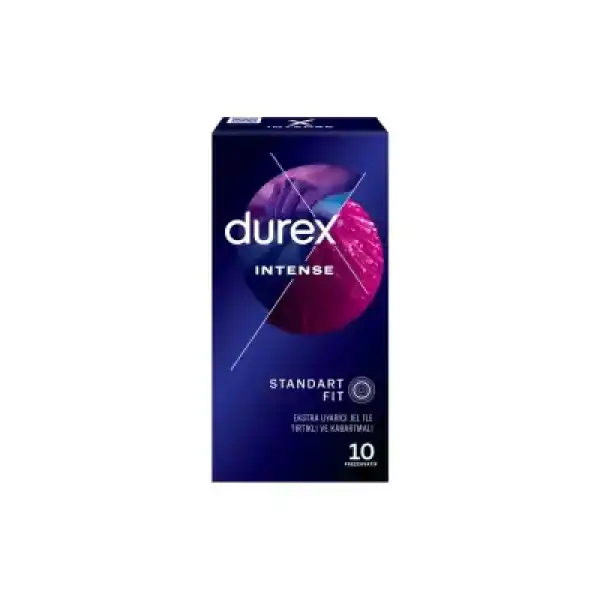 Durex Intense Prezervatif 10 Adet