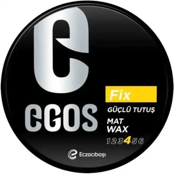 Egos Fix Mat Wax - Güçlü Tutuş Saç Şekillendirici 100ml
