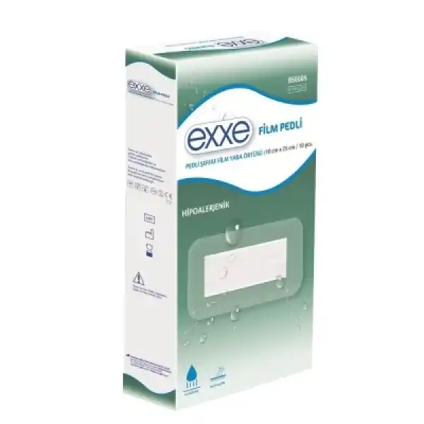 Exxe Seffaf Film Yara Örtüsü 10x25 cm - Tekli