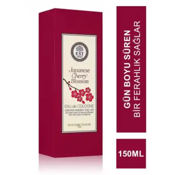 Eyüp Sabri Tuncer Japon Kiraz Çiçeği 150 ml Eau De Cologne - Cam Şişe