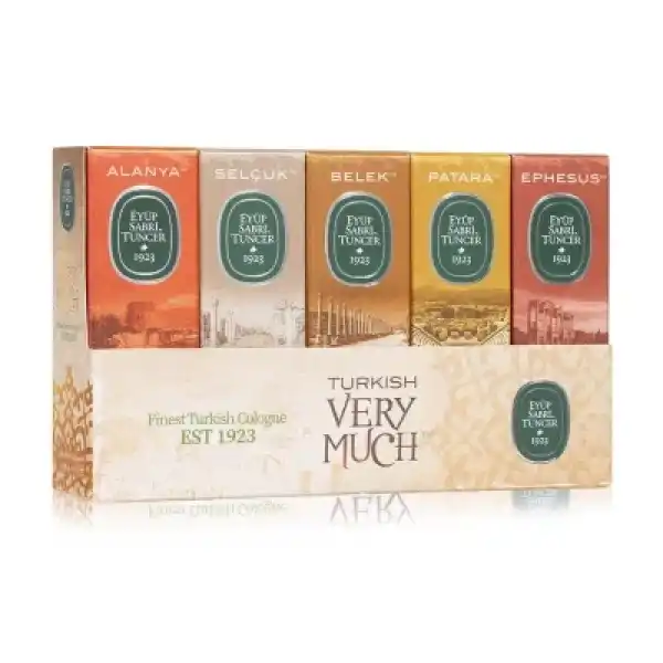 Eyüp Sabri Tuncer Turkish Very Much 5li 16 ml Kolonya - Set
