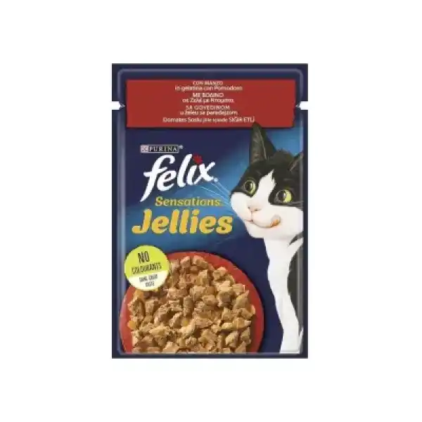 Felix Sensatıons Sığır Etli-Domatesli 85 gr