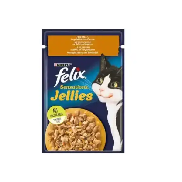 Felix Sensatıons Tavuklu ve Havuçlu 85 gr