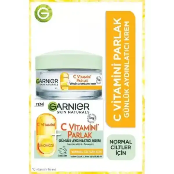 Garnier C Vitamini Parlak Günlük Nemlendirici Jel 50 ml