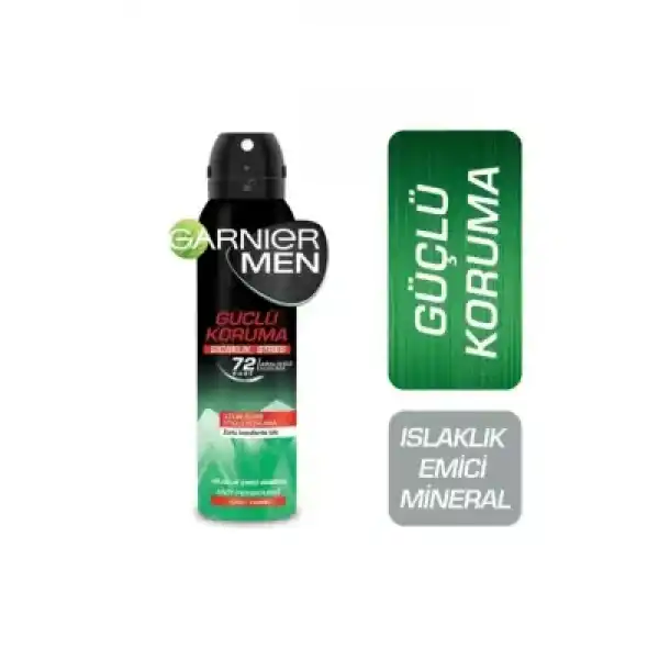 Garnier Men Güçlü Koruma Sprey Deodorant 150 ml