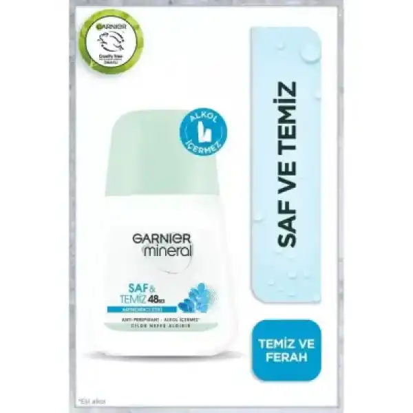 Garnier Mineral Saf ve Temiz Roll-On Deodorant 50 ml