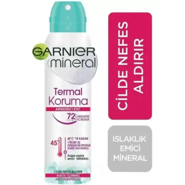 Garnier Mineral Termal Koruma Sprey Deodorant 150 ml
