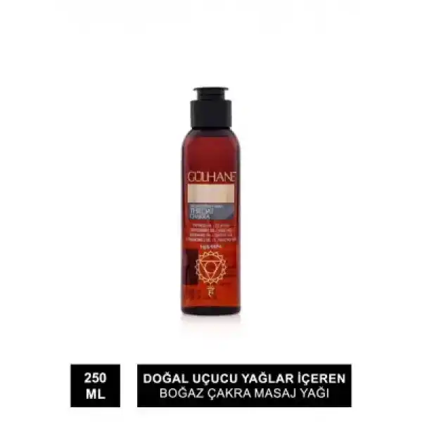 Gülhane Boğaz Çakra Masaj Yağı 250 ML