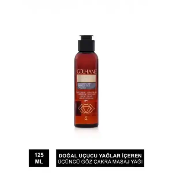 Gülhane Üçüncü Göz Çakra Masaj Yağı 125 ML