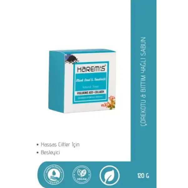 Harems Çörekotu & Bıttım Sabunu 120g