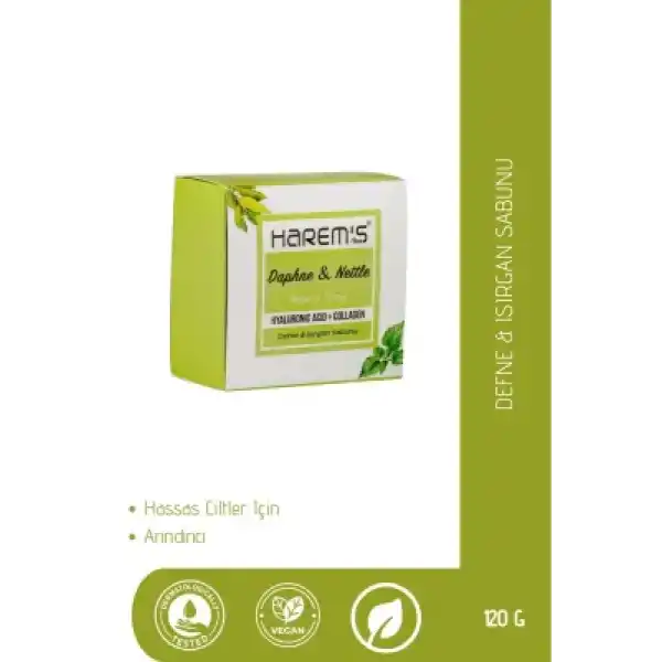 Harems Defne & Isırgan Sabunu 120g