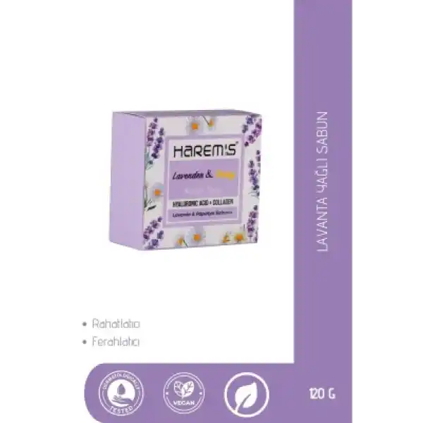 Harems Lavanta & Papatya Sabunu 120g