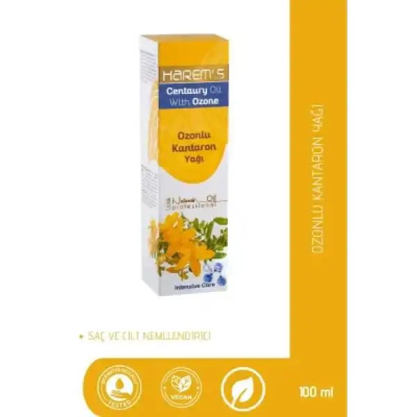 Harems Ozonlu Kantaron Yağı 100 ml