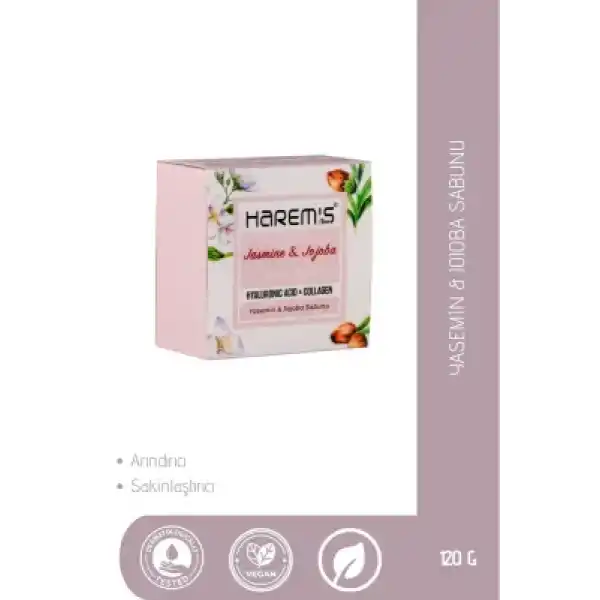 Harems Yasemin & Jojoba Sabunu 120g