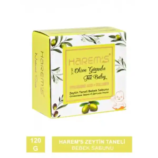 Harems Zeytin Taneli Bebek Sabunu 120g