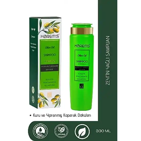 Harems Zeytinyağlı Şampuan 330ml