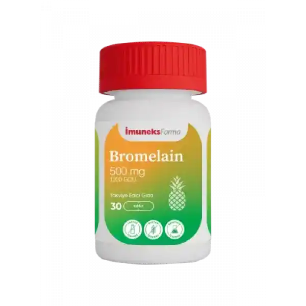 İmuneks Bromelain 500mg 30 Tablet