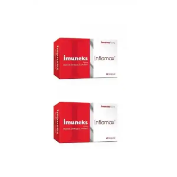 İmuneks Inflamax Optimize Zerdeçöp 60 Kapsül x 2 Adet