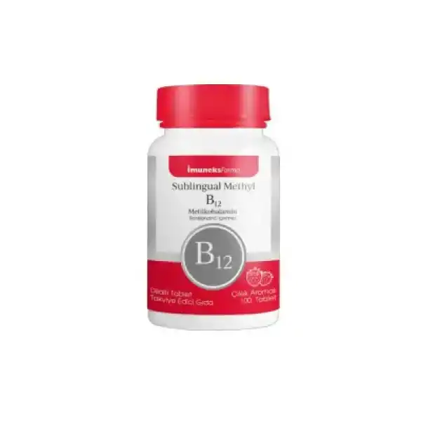 İmuneks Sublingual Methyl B12 100 Tablet