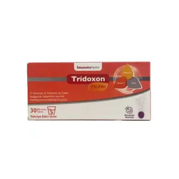 İmuneks Tridoxon 3lü Etki 30 Efervesan Tablet