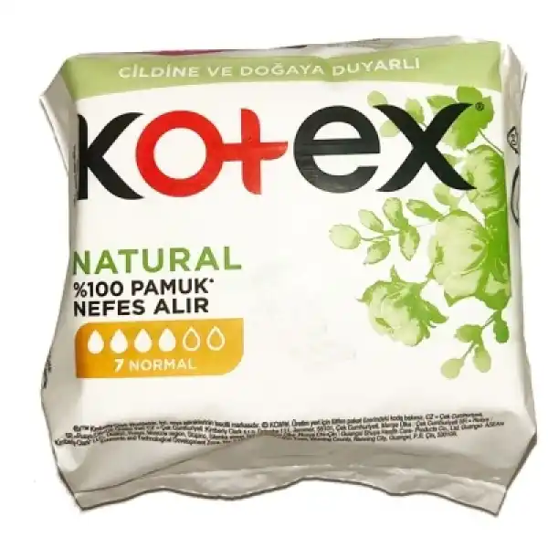 Kotex Natural Ultra Single Normal Hijyenik Ped 7li