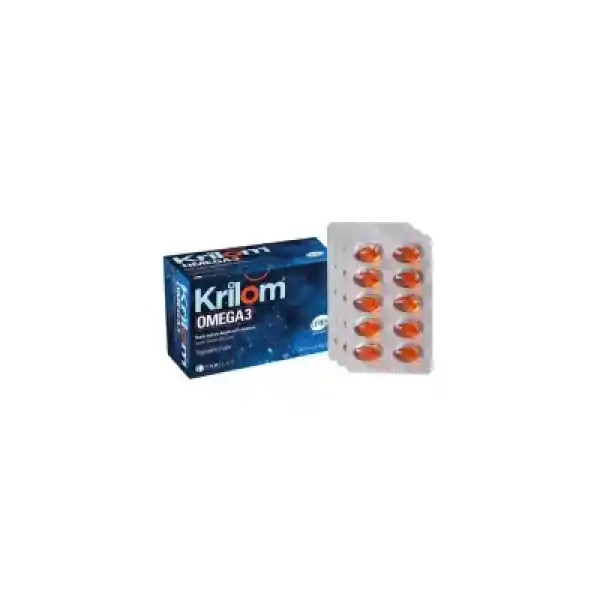 Krilom Omega-3 Astaksantin Soft Jel 50 Kapsül