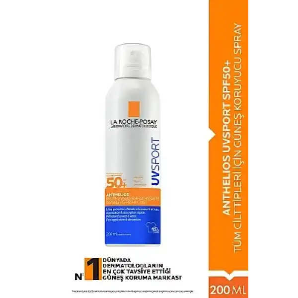 La Roche Posay Anthelios UVSPORT SPF50+ Güçlü Güneş Koruyucu Sprey 200 ml