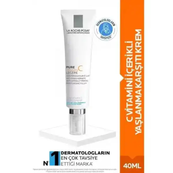 La Roche Posay Pure Vitamin C Light Cream - Karma Ciltler için Yaşlanma Karşıtı Krem - 40 ml