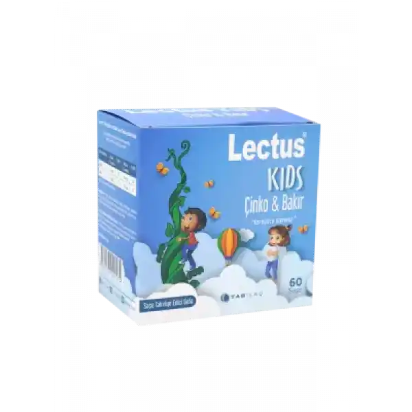 Lectus Kids Çinko& Bakır 60 Saşe