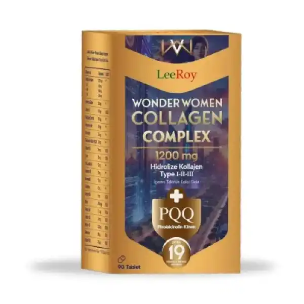LeeRoy Wonder Women Collagen Complex 1200 mg 90 Tablet