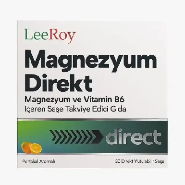 LeeRoy Magnezyum Direkt 20 Saşe