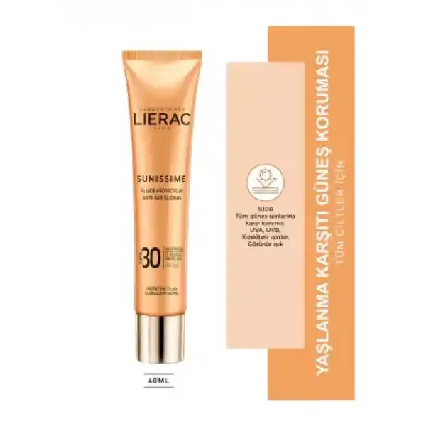 Lierac Sunissime Protective Fluid Spf 30 Güneş Kremi 40 ml