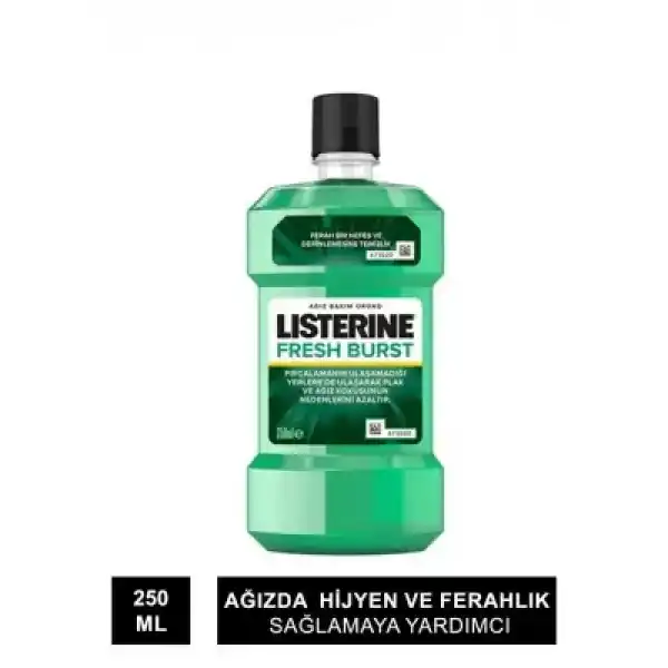 Listerine Fresh Burst 250 ml Ağız Gargarası - Ferah Nane